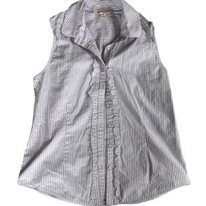 Brooks Brothers Striped Sleeveless Top